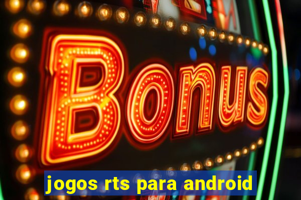 jogos rts para android